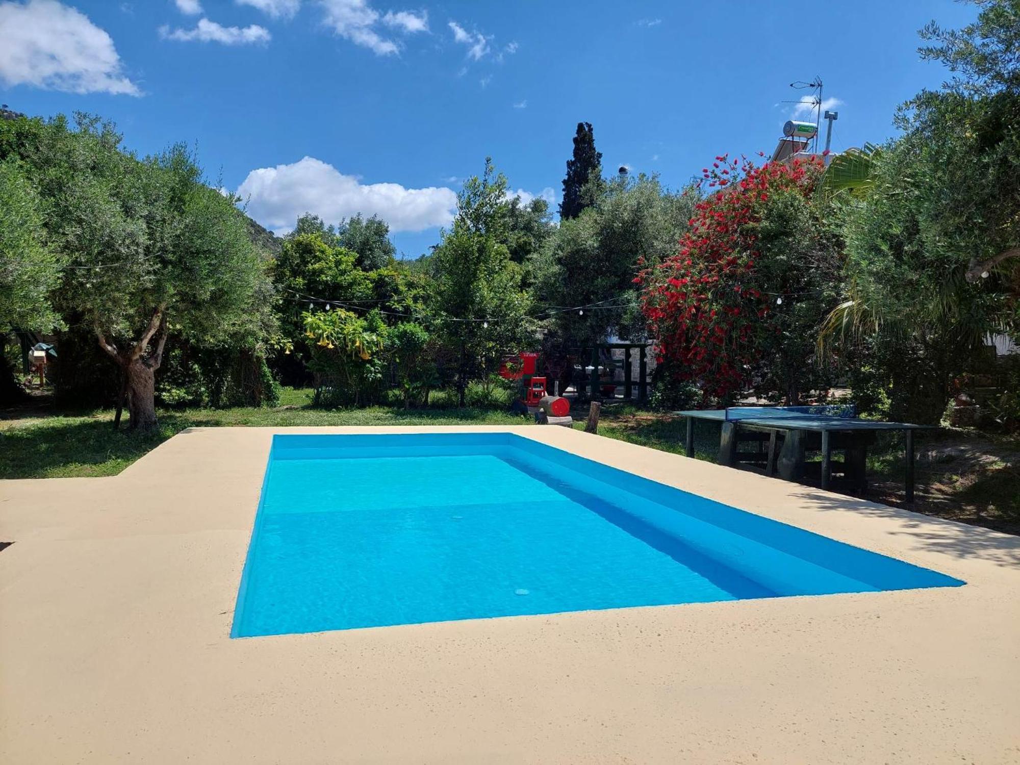 Ferienwohnung Sofiana'S Garden Retreat With Private Pool Dhrapaniás Exterior foto