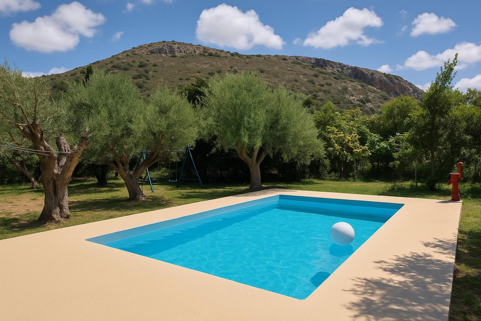 Ferienwohnung Sofiana'S Garden Retreat With Private Pool Dhrapaniás Exterior foto