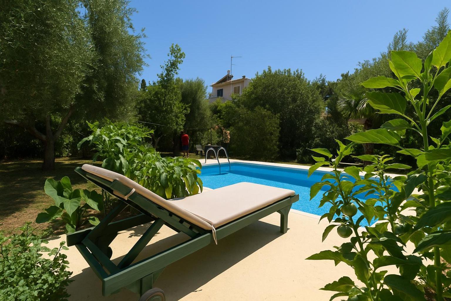 Ferienwohnung Sofiana'S Garden Retreat With Private Pool Dhrapaniás Exterior foto